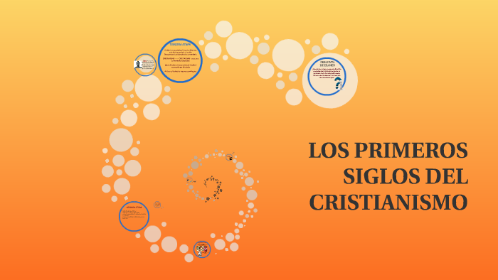 LOS PRIMEROS SIGLOS DEL CRISTIANISMO by Maricruz Zambrana on Prezi