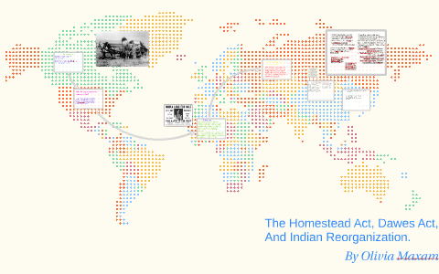 The Homestead Act, Dawes Act, And Indian Reorganization. by Olivia ...