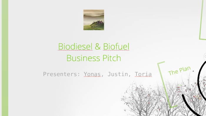 Sait Biofuel Biodiesel Business Pitch Presentation By Yonas Fita