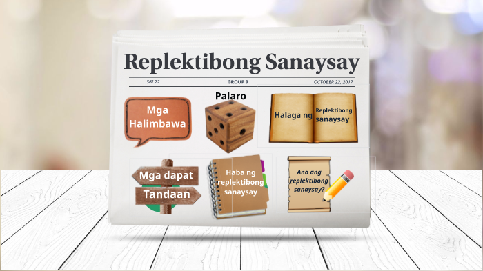 FILIPINO (Replektibong Sanaysay)) By Junella May Briones On Prezi