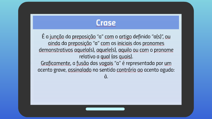 Crase + pronome relativo