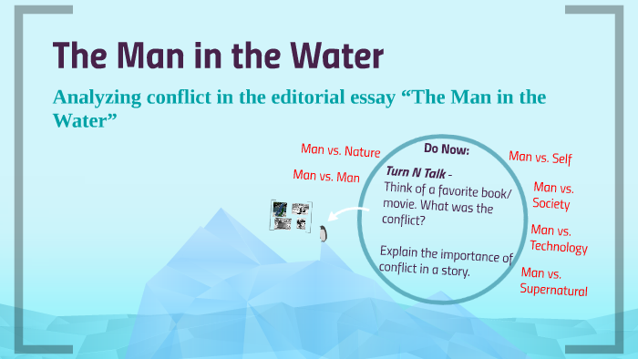 essay about the man in the water