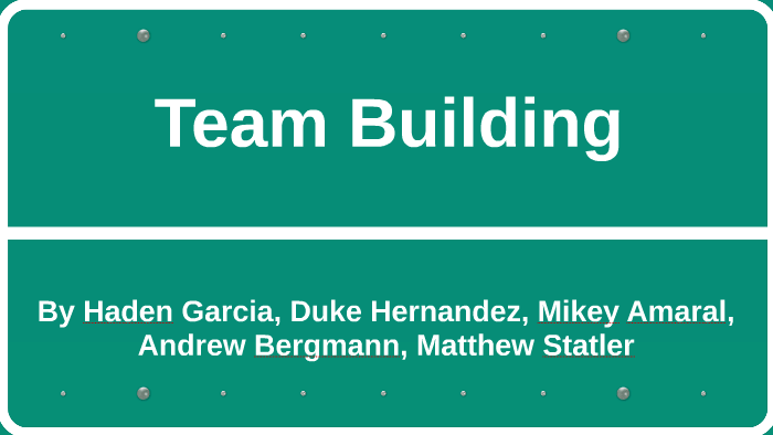 Team Building by on Prezi