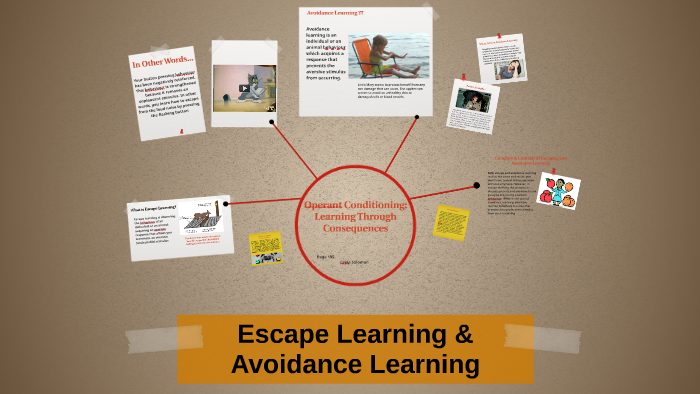 Escape Learning & Avoidance Learning by Jade Foster on Prezi