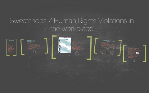 human rights sweatshops