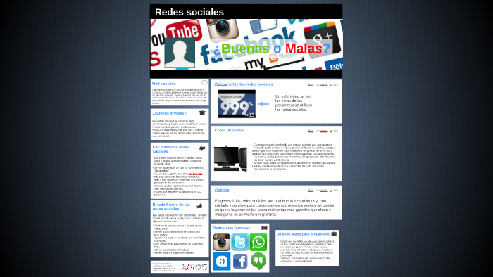Las Redes Sociales by Sergio Robles on Prezi