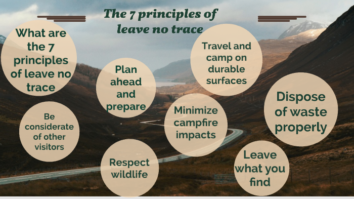 The 7 Principles Of Leave No Trace By Mykayla Larose On Prezi