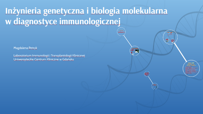 Inżynieria genetyczna i biologia molekularna w diagnostyce i by