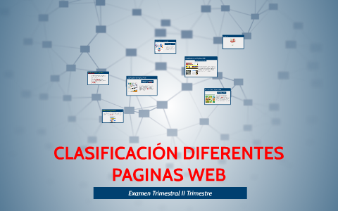 CLASIFICACIÓN DIFERENTES PAGINAS WEB By Jazmin M&M On Prezi