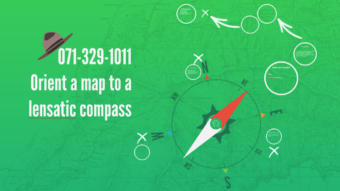 How To Orient A Map With A Lensatic Compass - Map London Tourist Attractions