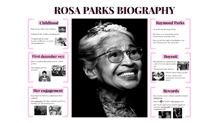 biography facts about rosa parks