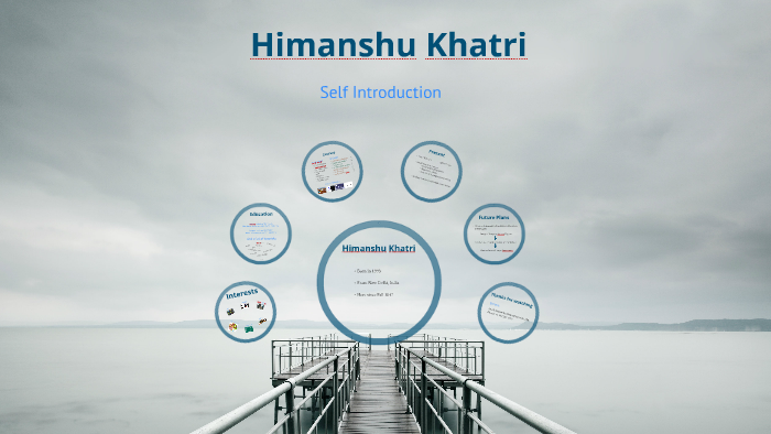 Self Introduction by Himanshu Khatri on Prezi