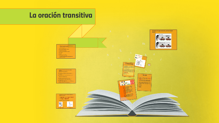 La OraciÓn Transitiva By Mirna García On Prezi