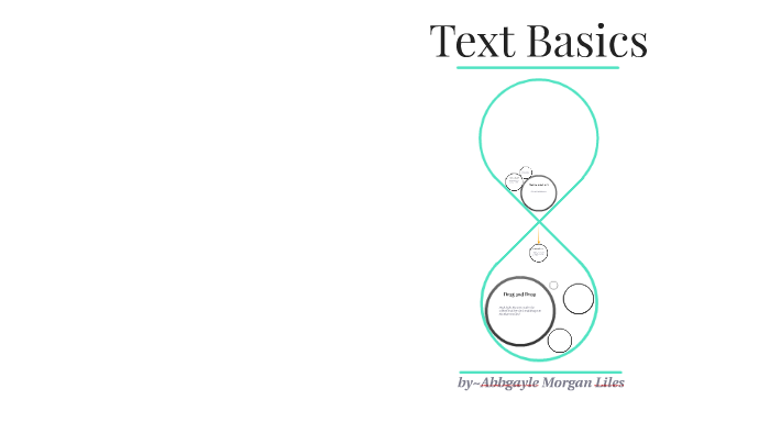 22. Text Basic Text Basics by abbygayle liles