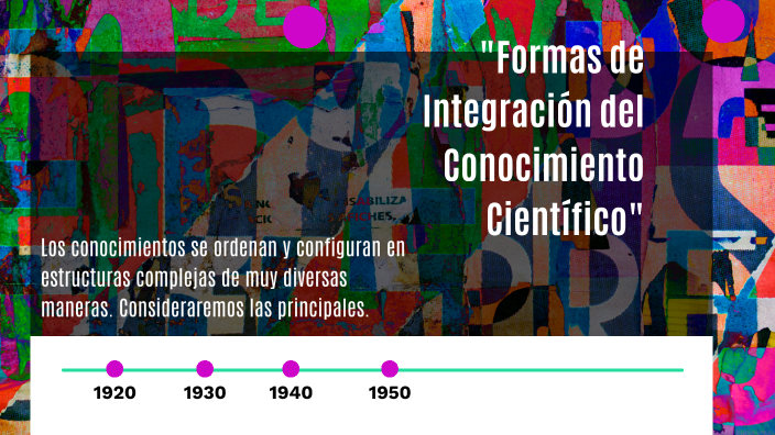 "Formas de Integración del Conocimiento Científico" by Gabriela