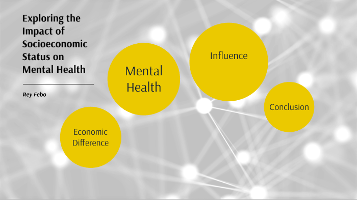 Exploring the Impact of Socioeconomic Status on Mental Health by R. F ...