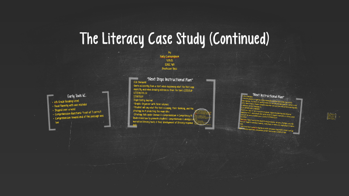 literacy case study