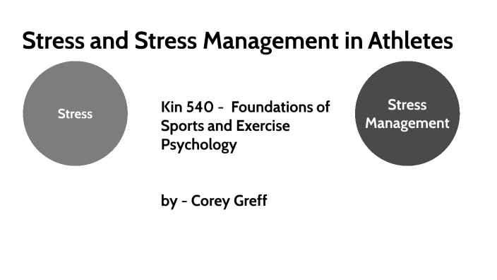 Stress And Stress Management In Sport By Corey Greff On Prezi