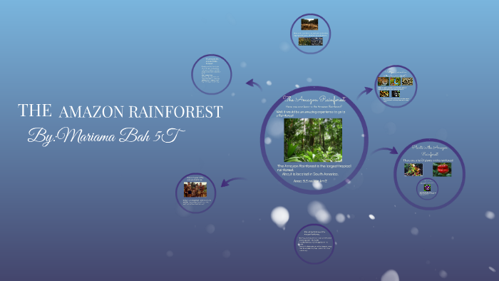 The Amazon Rainforest by Mariama Bah on Prezi