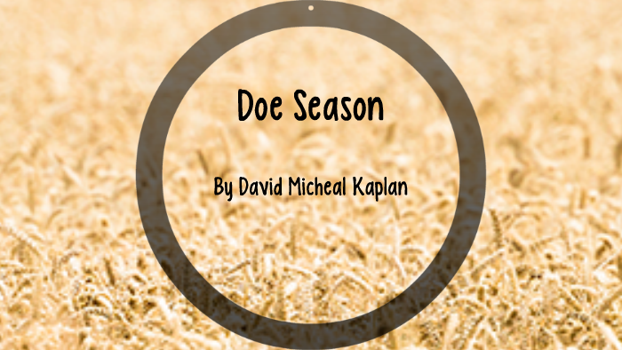 doe season short story