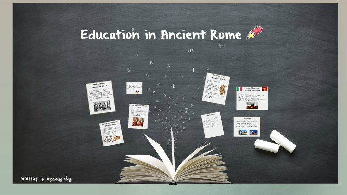 Education In Ancient Rome By Jessica C