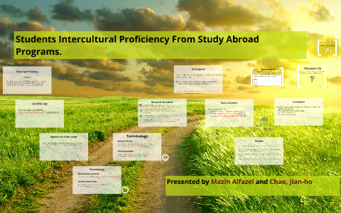 Students Intercultural Proficiency From Study Abroad Program by ...
