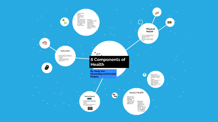 6 Components of Health by kendall mcgary on Prezi