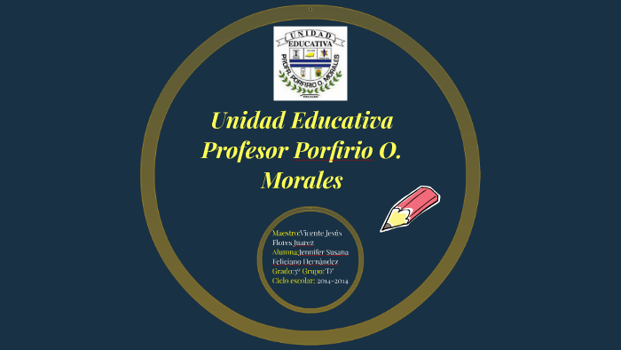 Unidad Educativa Profesor Porfirio O Morales