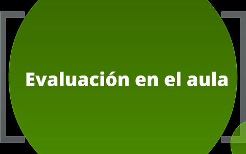 Evaluación en el aula. by johana palacios on Prezi