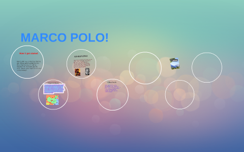 Marco polo 2024 prezi