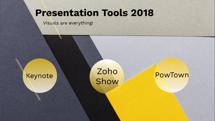 Presentation tools by luke olson