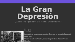 La gran Depresión de 1929 by Milena Valentina Morales on Prezi Design