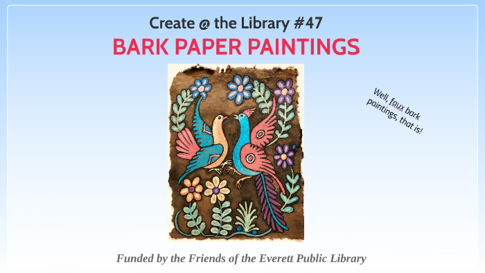 Bark Paper Paintings by Elizabeth Koenig on Prezi