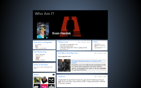 Who Am I? by Evan Hardek on Prezi