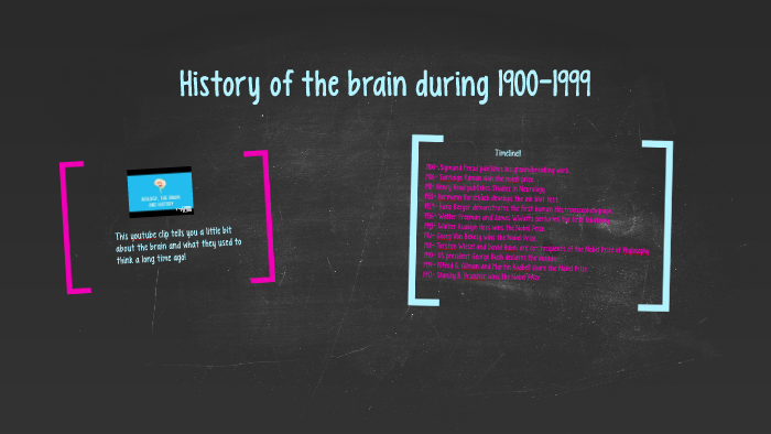 History of the brain during 1900-1999 by Tanzim Ahad on Prezi