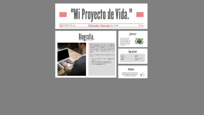 Mi Proyecto de Vida. by Daniel de Jesús González Sánchez on Prezi