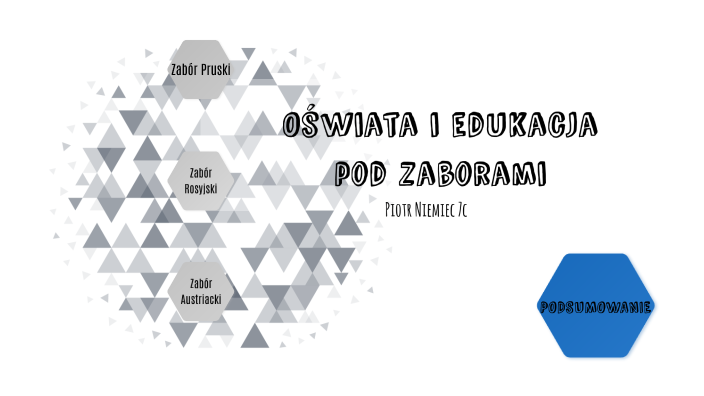 Oświata i edukacja pod zaborami by Piotr Niemiec on Prezi