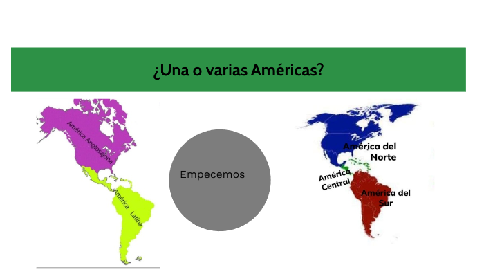 Regionalización de Américaa by Yulia Moreno