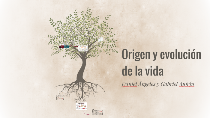 El origen y la evolución de la vida by Gabriel Auñón Fernández on Prezi