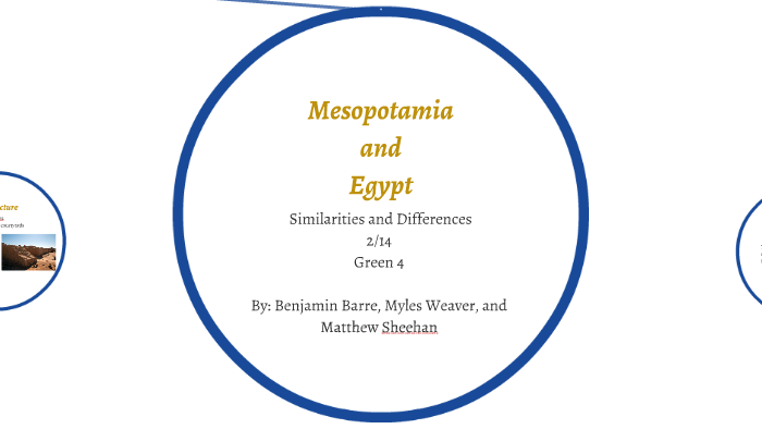 Mesopotamia Vs Egypt By Matteo On Prezi