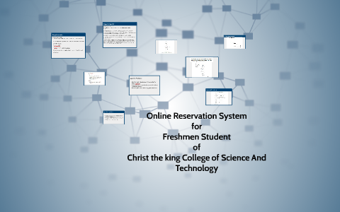 Online Reservation System by on Prezi
