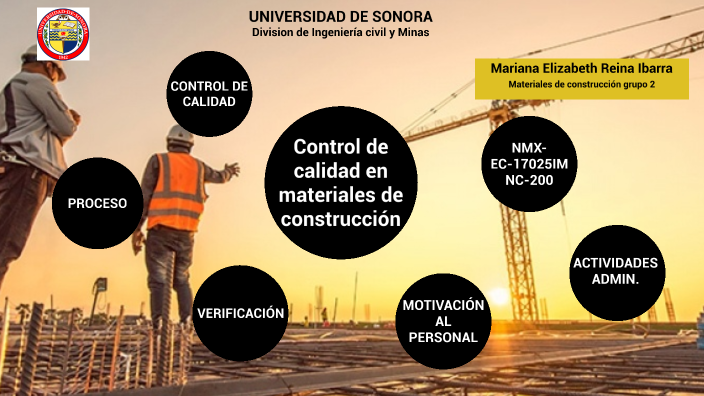 CONTROL DE CALIDAD EN MATERIALES DE CONSTRUCCIÓN by Mariana Elizabeth ...