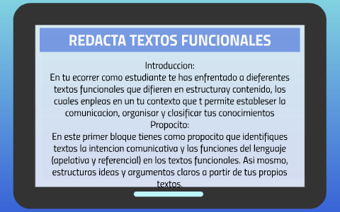 REDACTA TEXTOS FUNCIONALES by YASLI LEONEL MORENO ROSAS on Prezi