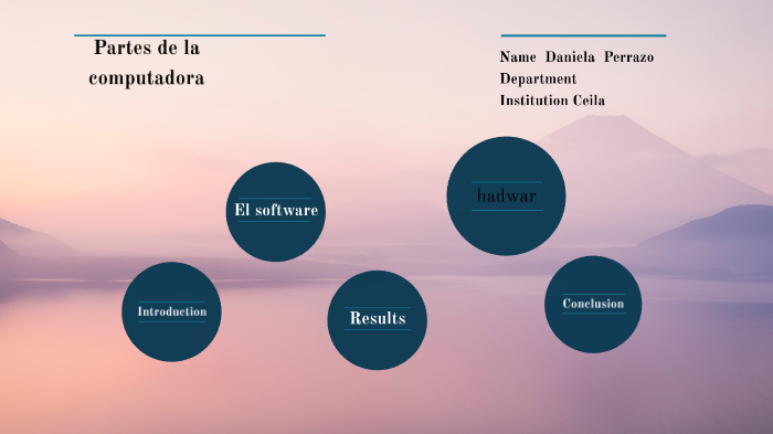 Las partes de la computadora by Daniela Perrazo on Prezi