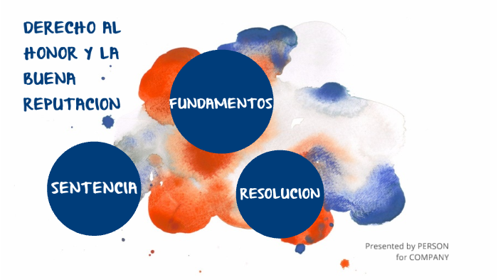 DERECHO AL HONOR Y A LA BUENA REPUTACIÓN by Rómulo Núñez Mieses on Prezi