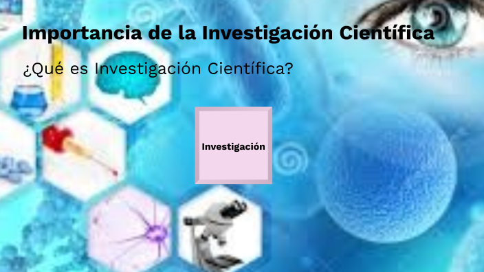 Importancia de la Investigación Científica by Lorena Reyes on Prezi