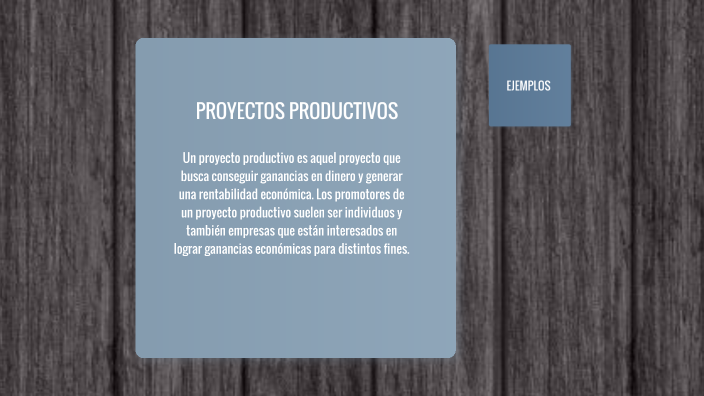 TIPOS BASICOS DE PROYECTOS By Danilo Caceres