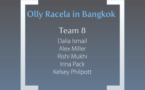 Olly racela in bangkok essay 04 picture