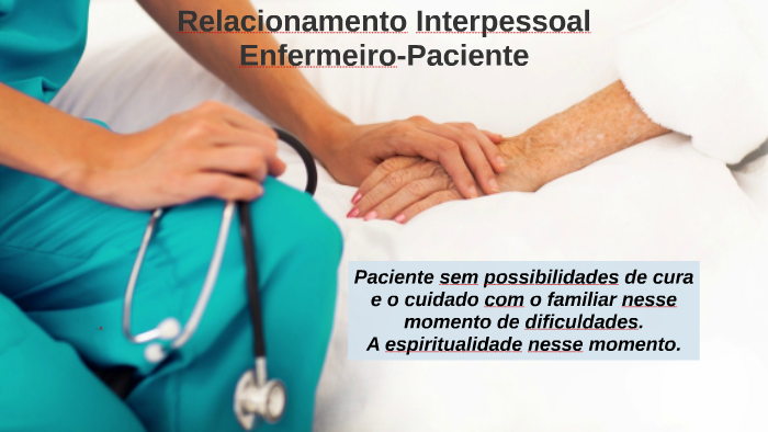 Relacionamento Interpessoal Enfermeiro Paciente by Rafael Braga on ...