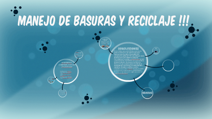 MANEJO DE BASURAS Y RECICLAJE by Johana Ortíz on Prezi